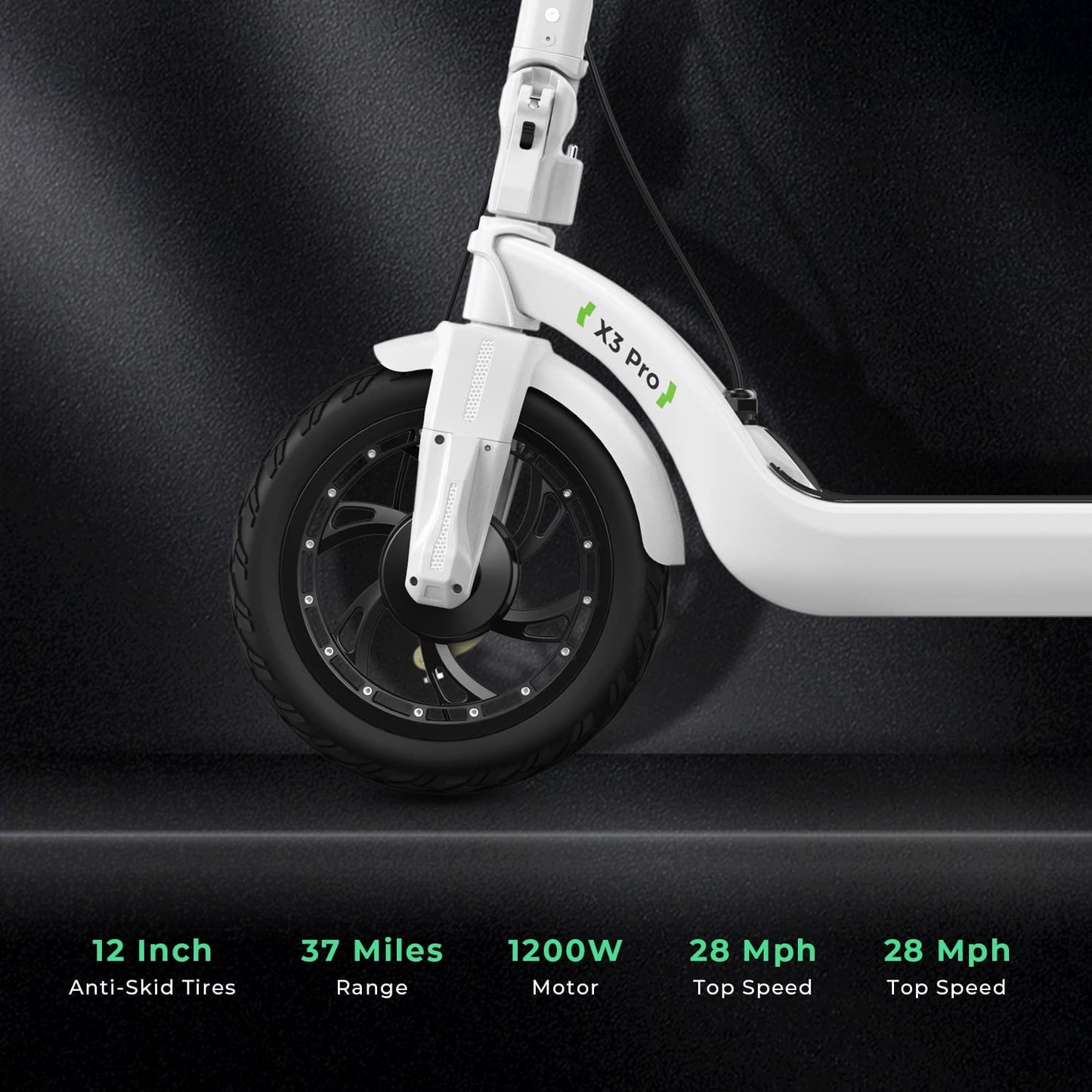 isinwheel X3 Pro Commuting Electric Scooter 1200W
