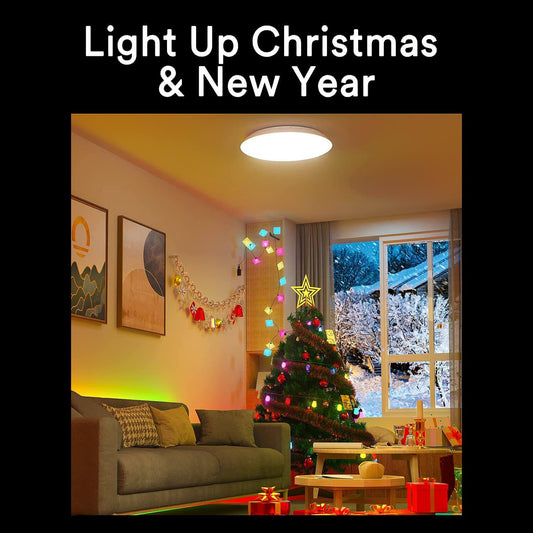 Luces de techo inteligentes 24W RGBWW Luces de techo