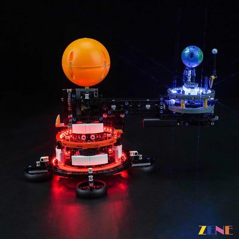 Light Kit for LEGO Planet Earth and Moon in Orbit #42179