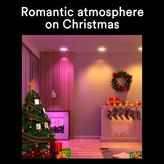 Luminarias empotradas inteligentes Lumary con Wi-Fi de 4 pulgadas (12 unidades)