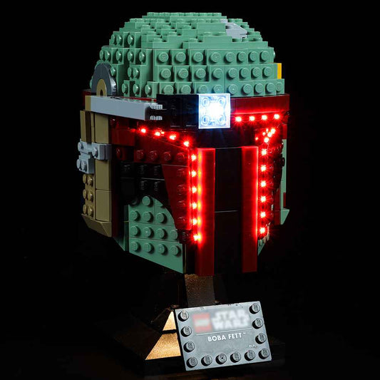 Kit de iluminación LEGO para el casco de Boba Fett n.° 75277