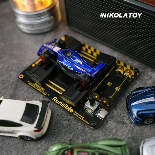 1:64 Desktop Car Model Horsepower Test Machine RUNSIBLE 64
