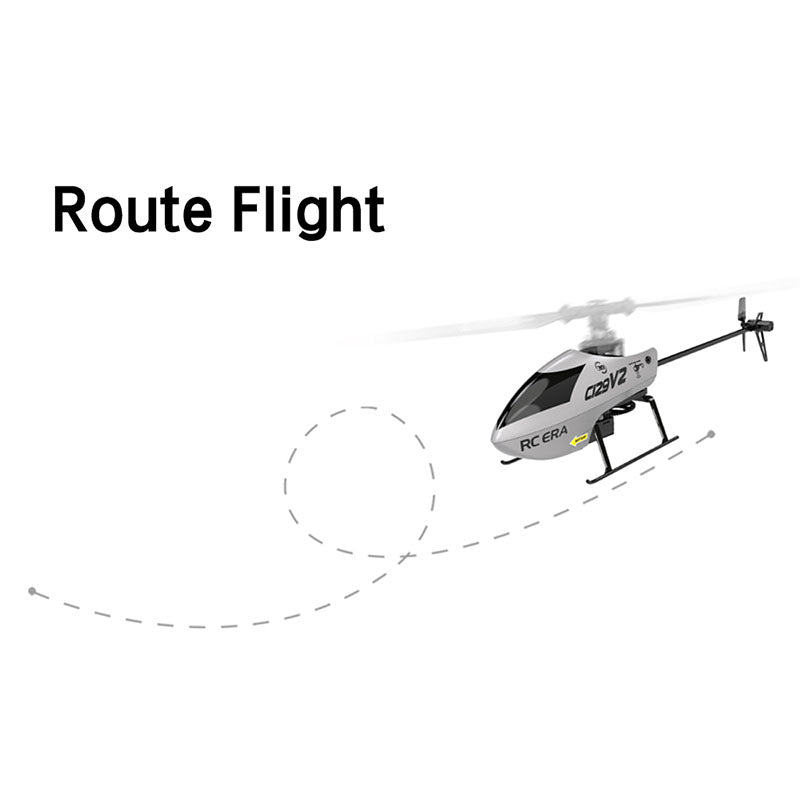 RCERA C129 V2 RC Helicopter 4CH Single Propeller 3D Tumbling 6 Axis Gyroscope RC Aircraft Toy