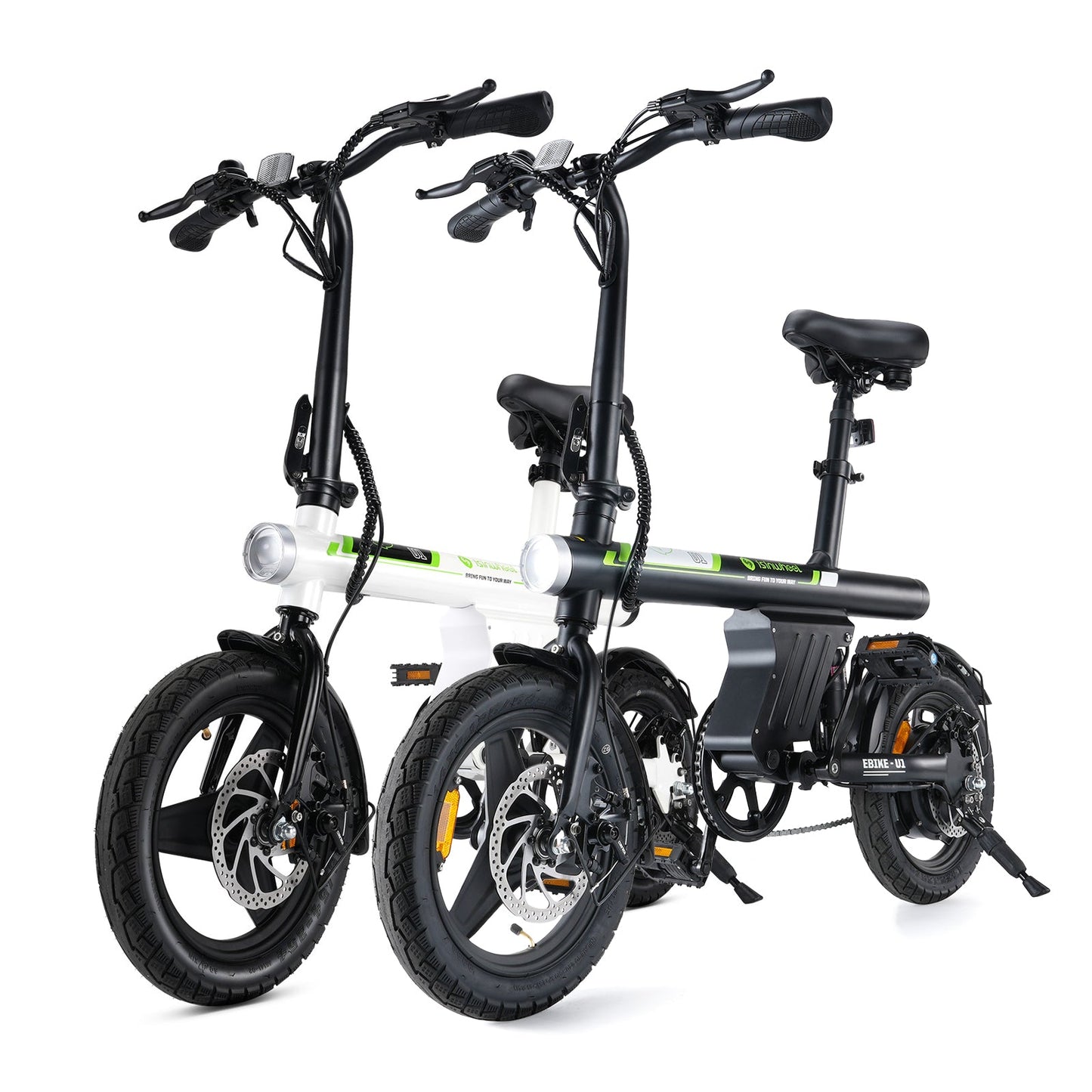 isinwheel U1 Folding Electric Bike for Adults and Teens