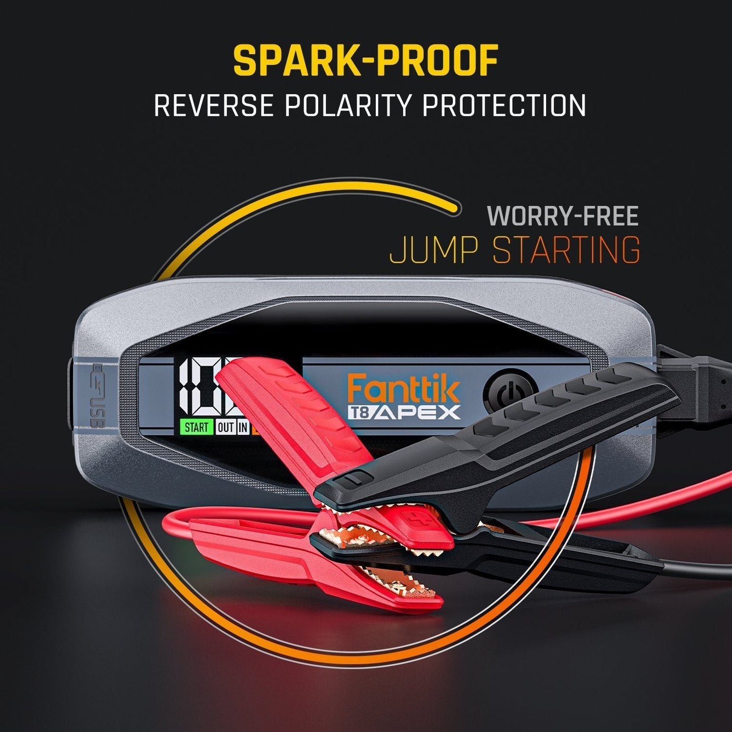 Fanttik T8 APEX Jump Starter Standard Package