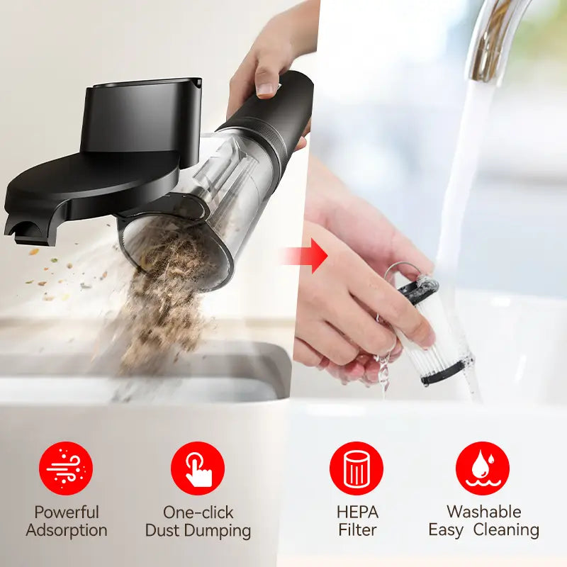 REDTIGER Car Vacuum Wireless Portable Handheld 21000PA