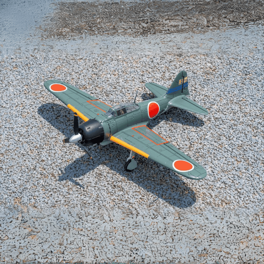 طائرة FMS Zero A6M3 V2 مقاس 800 مم، PNP