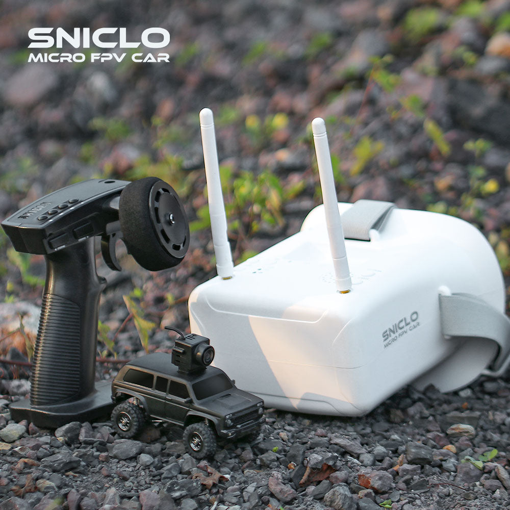 SNICLO Enano Niva 1:43 8031 RC Off-Road Vehicle Simulated Lighting Climbing FPV Goggle Toy Car