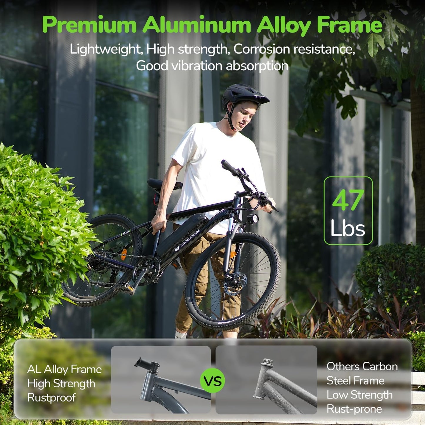 isinwheel M10 500W Electric Commuter Bike