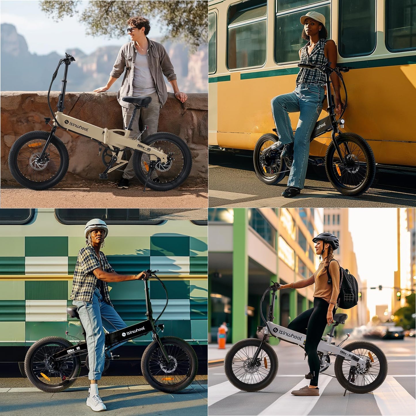 isinwheel U5 Folding Electric Bike
