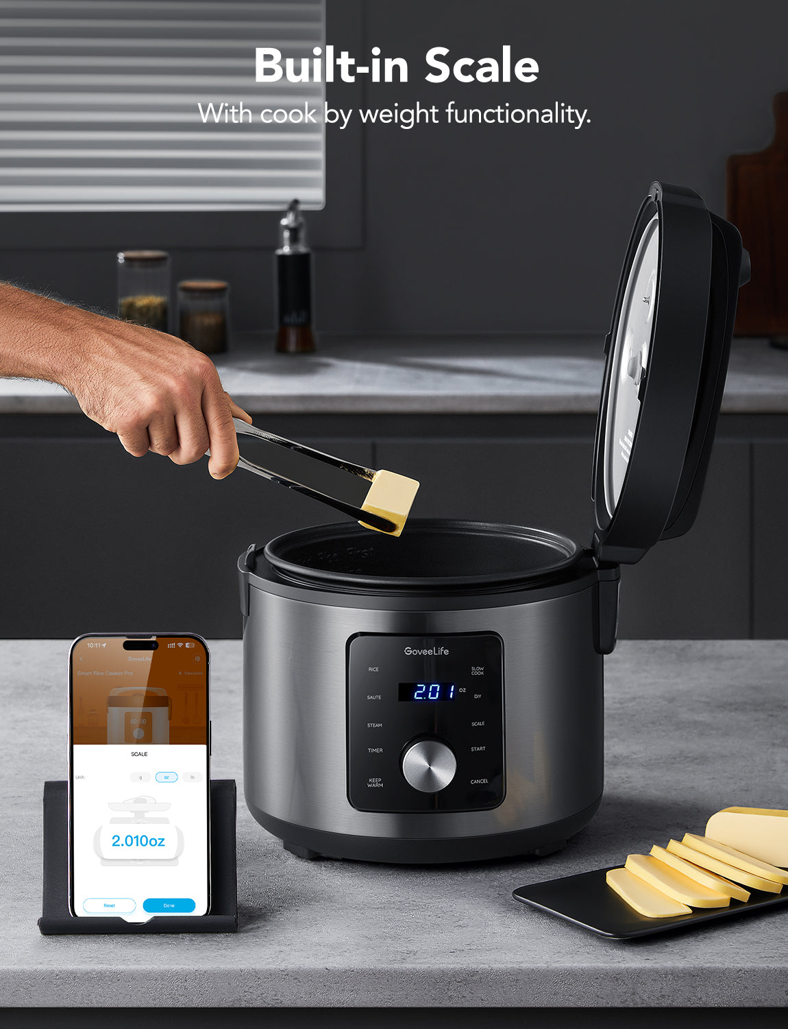 GoveeLife Smart Rice Cooker Pro