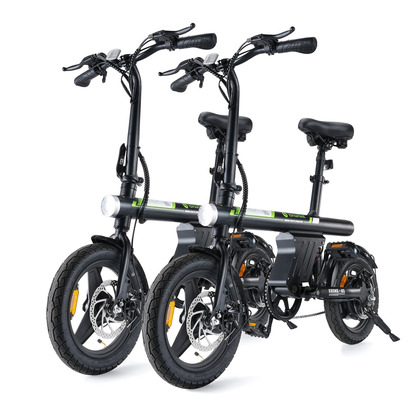 isinwheel U1 Folding Electric Bike for Adults and Teens