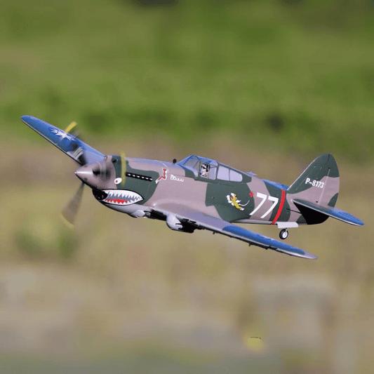 طائرة P-40B Flying Tiger مقاس 980 مم (38.6 بوصة) من طراز FMS