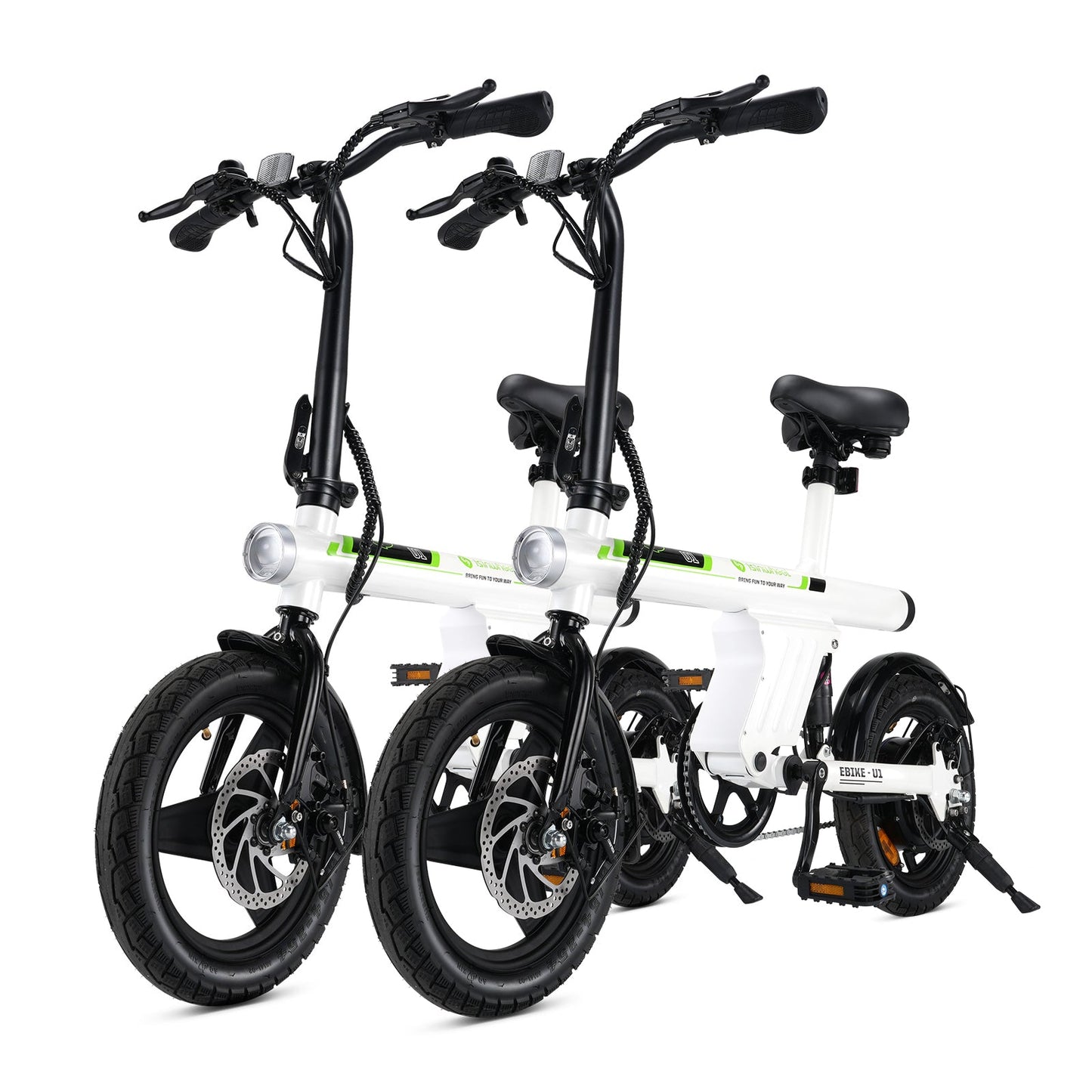 isinwheel U1 Folding Electric Bike for Adults and Teens