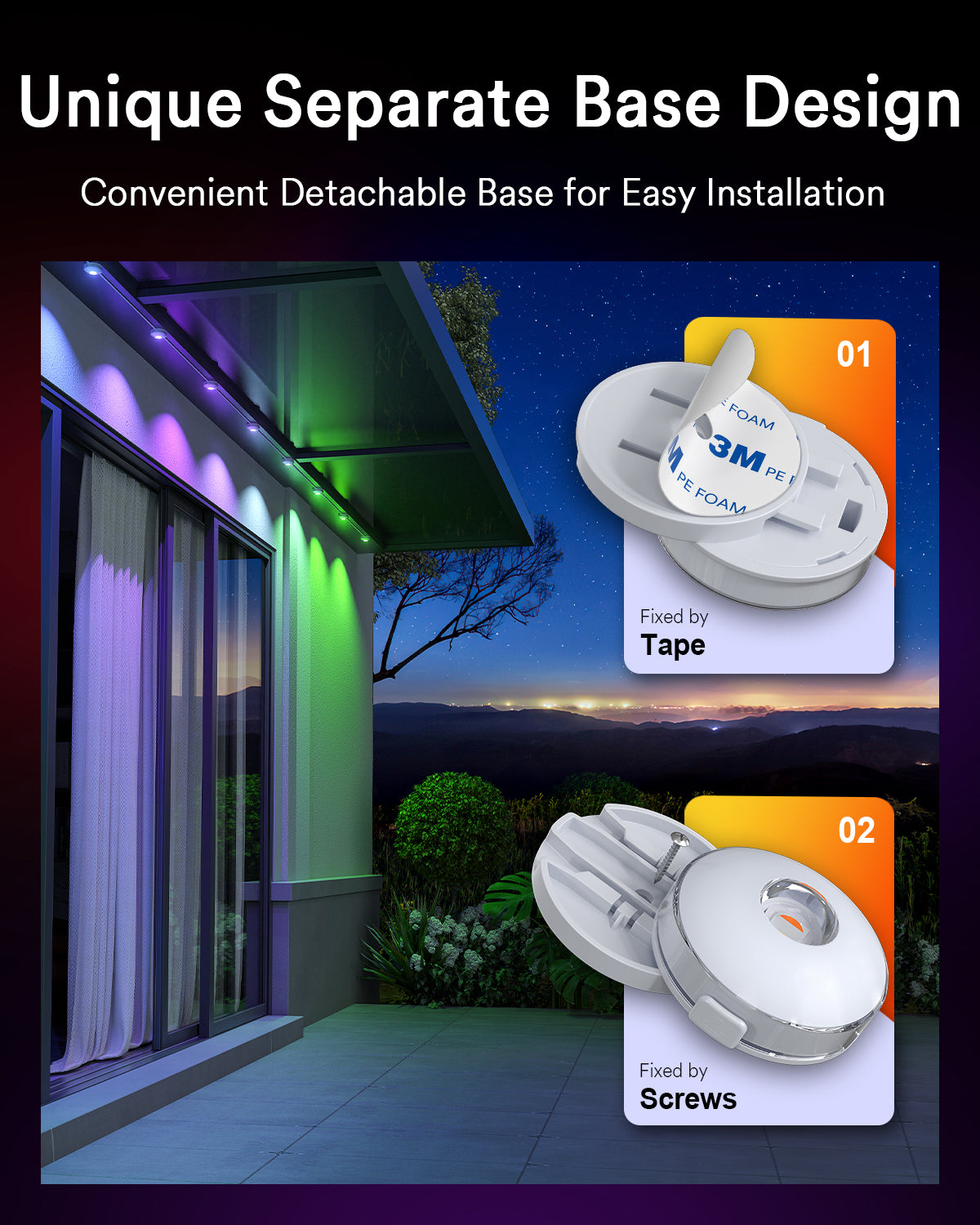 Lumary RGBAI Permanent Outdoor Lights