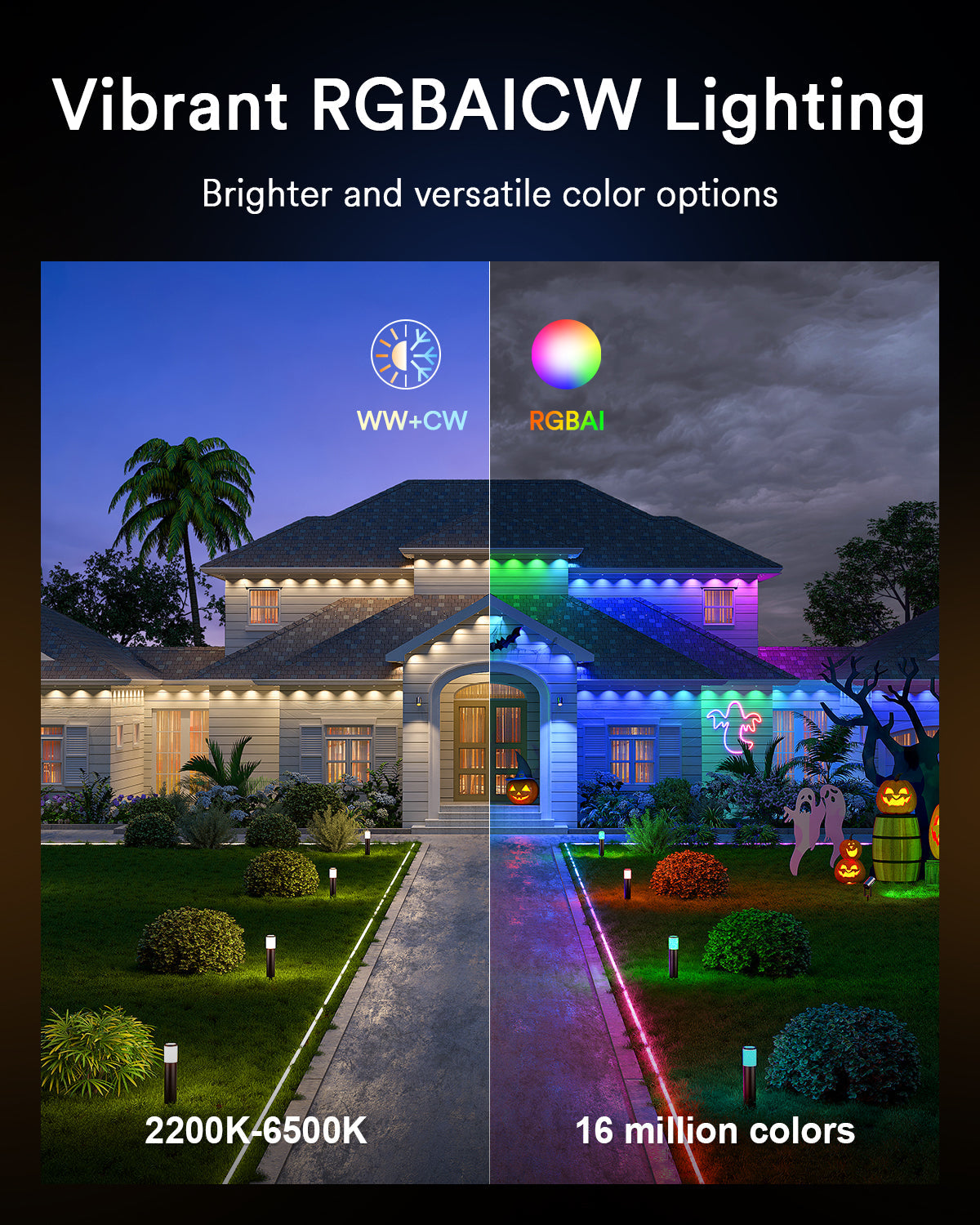 Lumary RGBAI Permanent Outdoor Lights