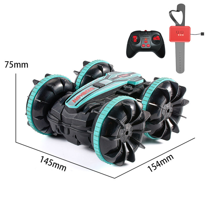 RC Car Amphibious Stunt RC Car Double-sided Drift flip Tumbling Driving Gesture Electric Toys