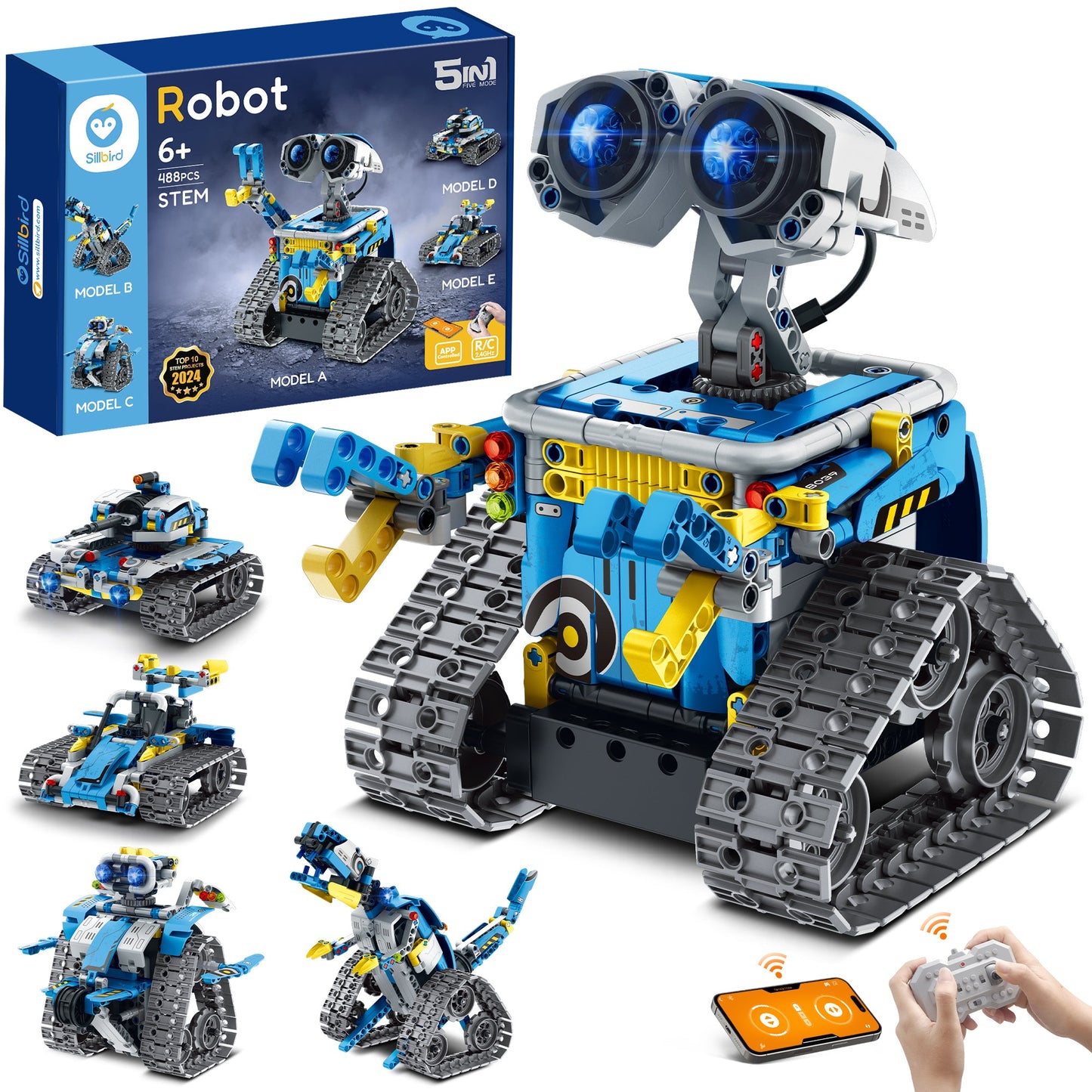 Sillbird STEM ecoEbot Toy B897 (5-IN-1)