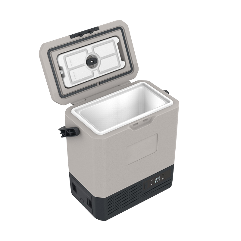 9 Quart/8L EP8 Mini 12V Portable Refrigerator Freezer With Detachable Battery