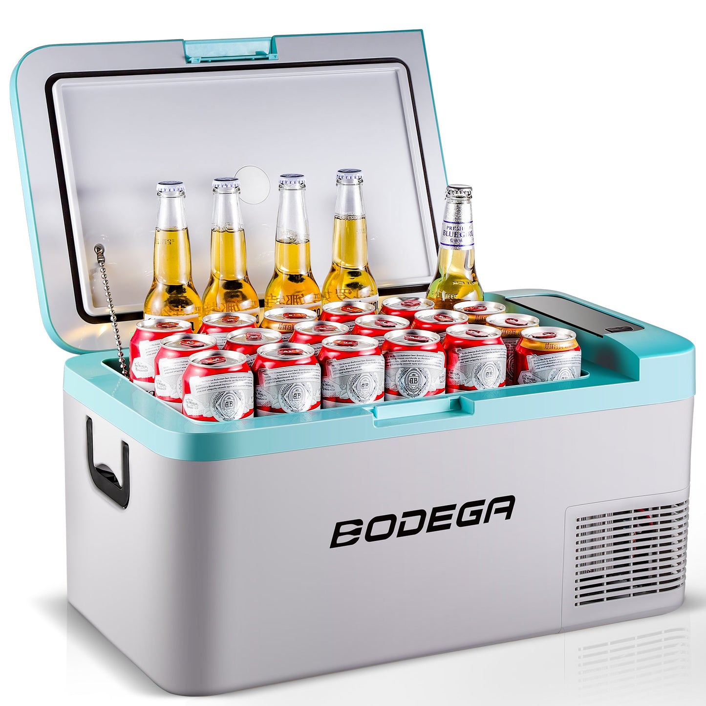 BODEGAcooler 20qt/18L Portable Car Fridge/Freezer K18 Bule