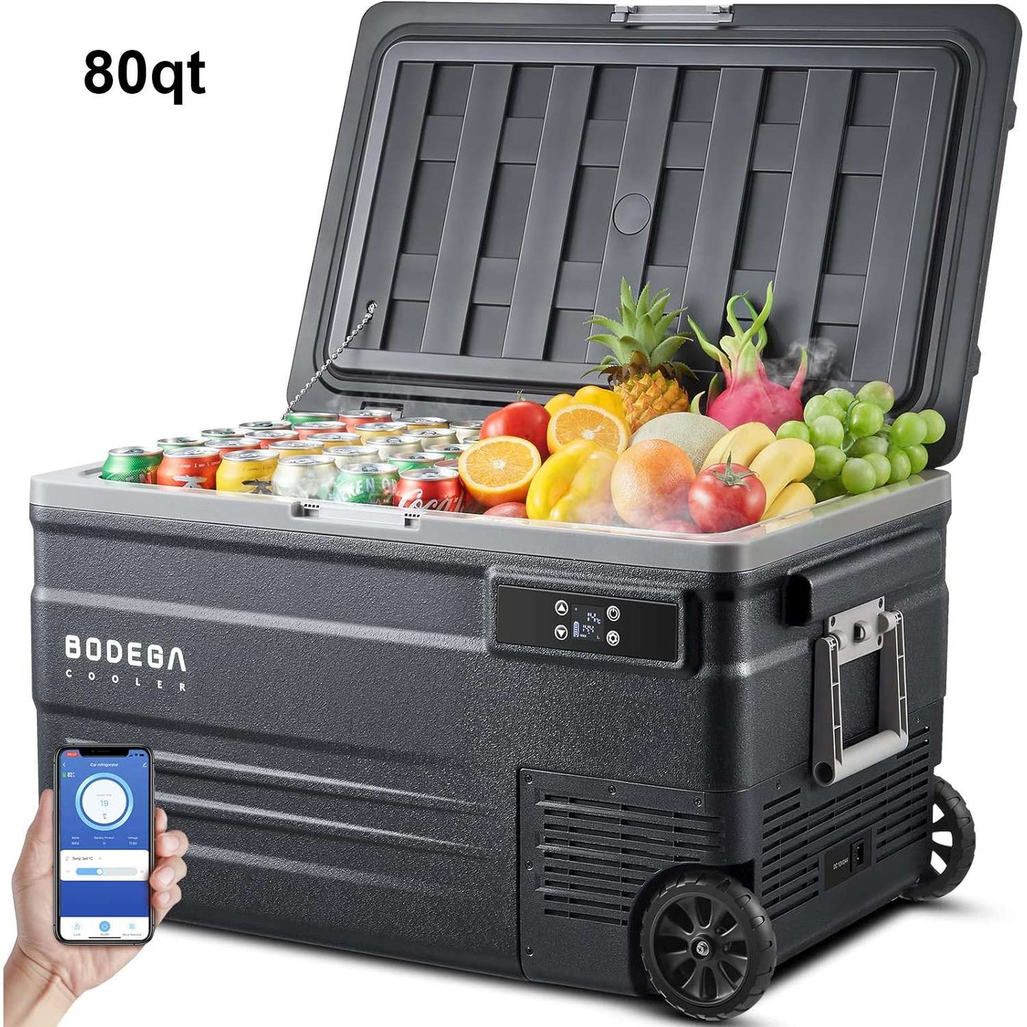 BODEGAcooler 48/58/68/78Qt Single Zone Portable Freezer