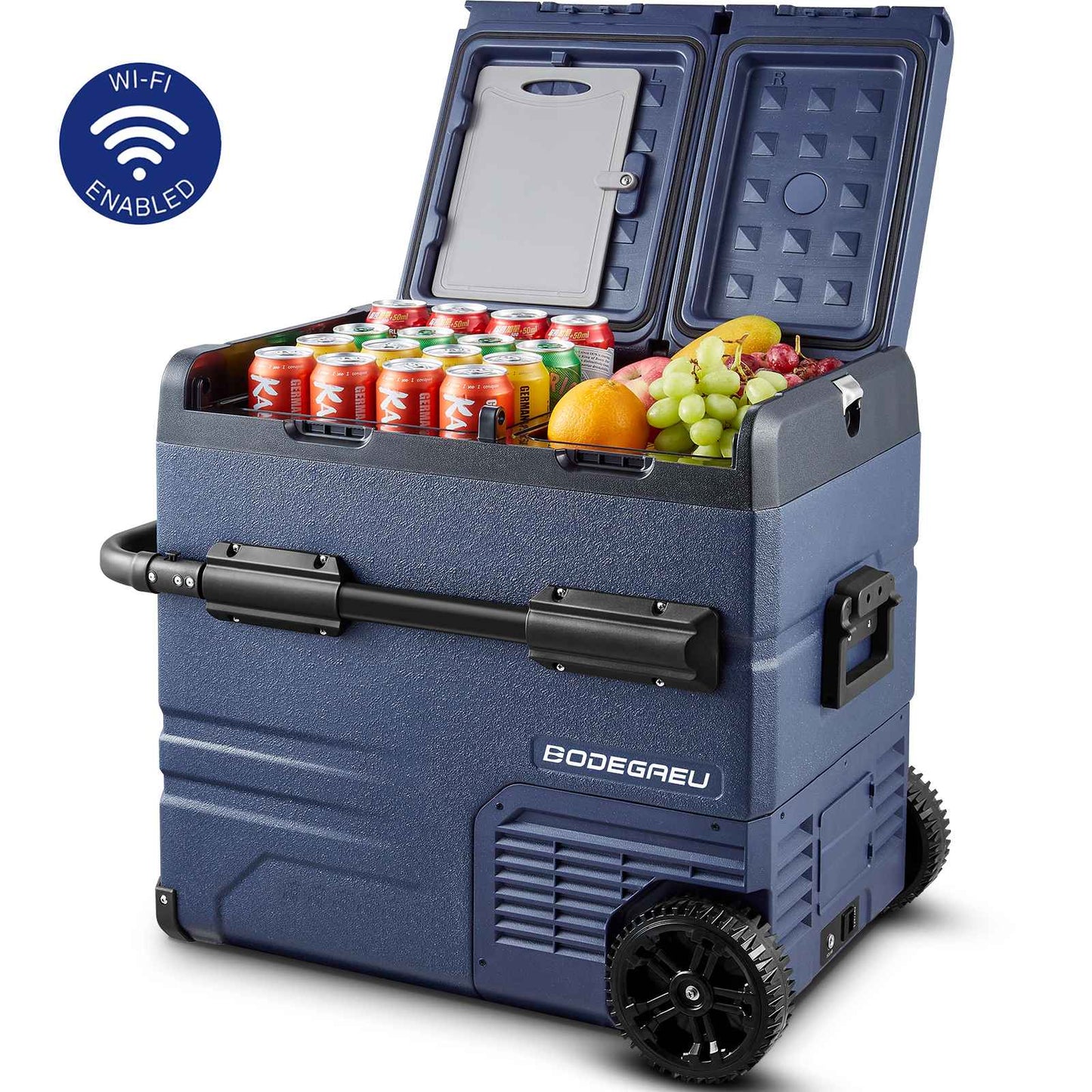 BODEGAcooler Car Fridge Dual Door Dual Zone 59QT