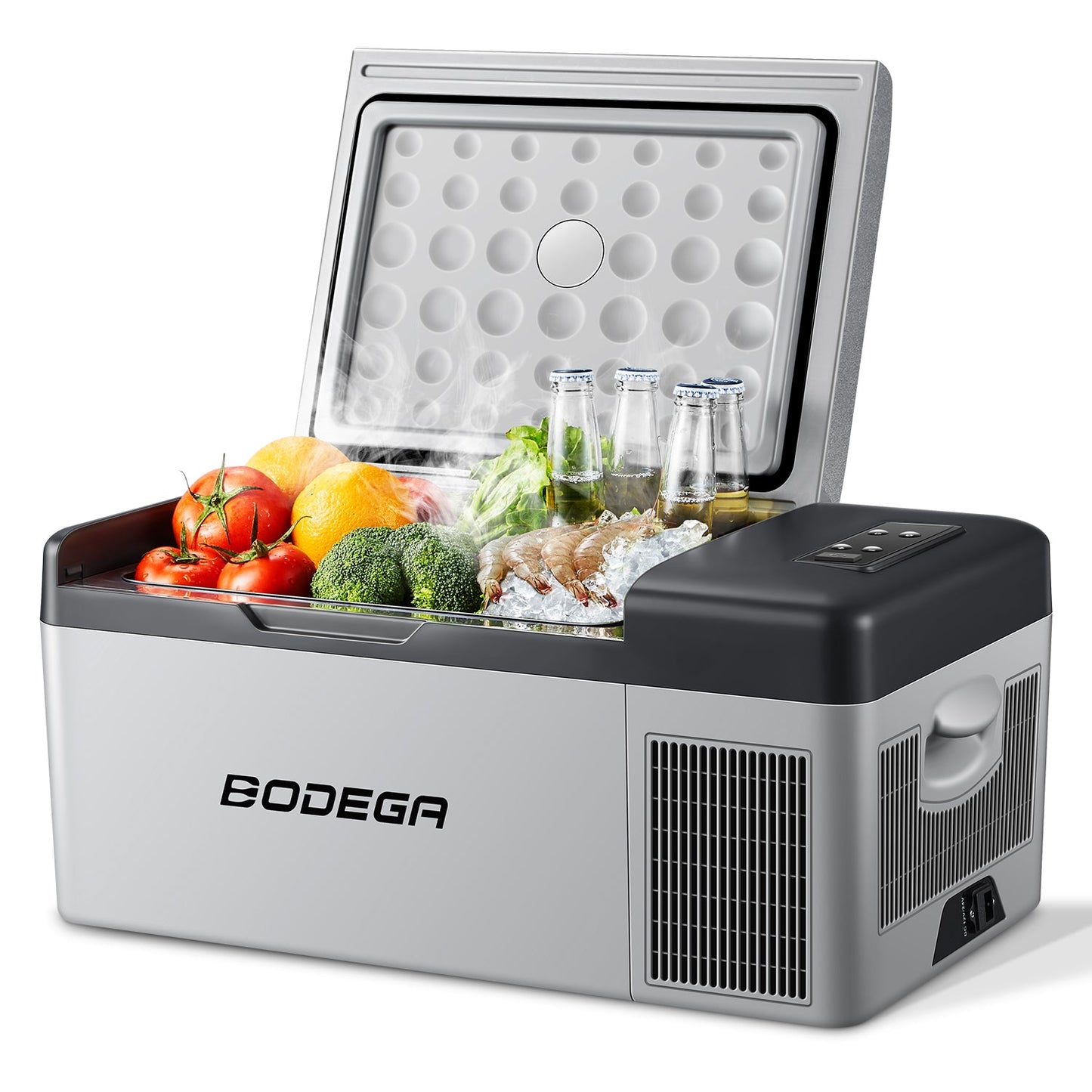 BODEGAcooler Mini Car Refrigerator 16qt/15L C15