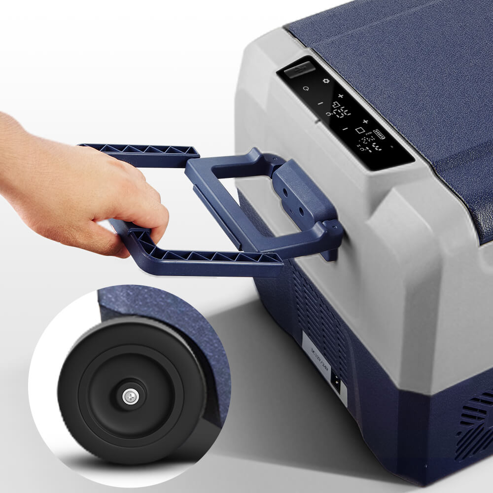BODEGAcooler 38qt/36L Dual Zone 12V Portable Car Fridge T36