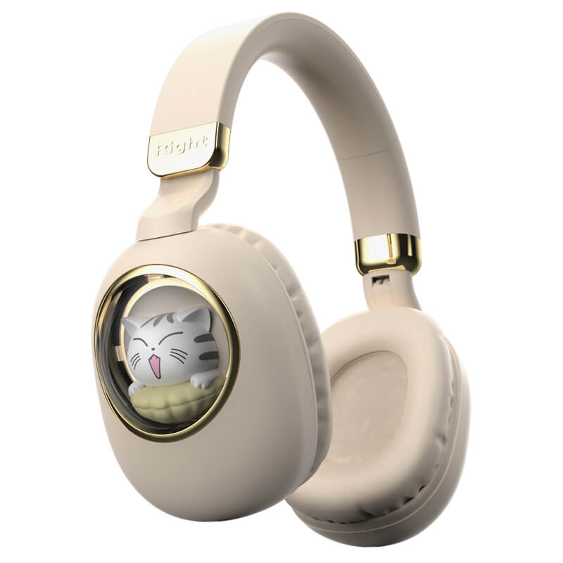 Girls Kids Headphones Wired - Pink Noise Cancelling Wireless Headphones for Kids for School