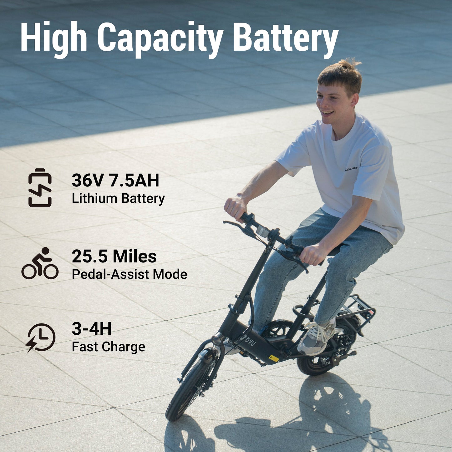 DYU C3 14"/16" Inch Folding Ebike