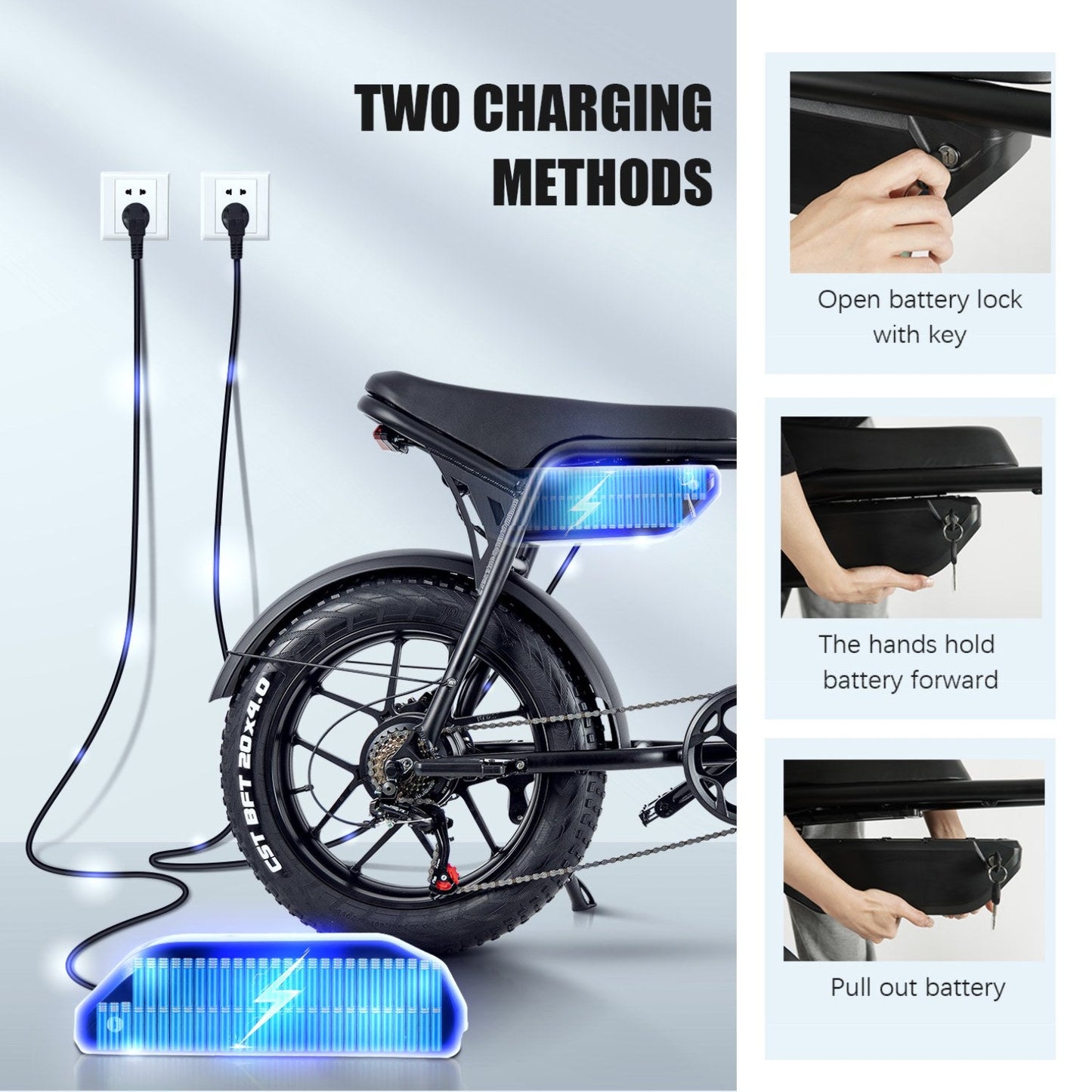CMACEWHEEL Electric Bike K20