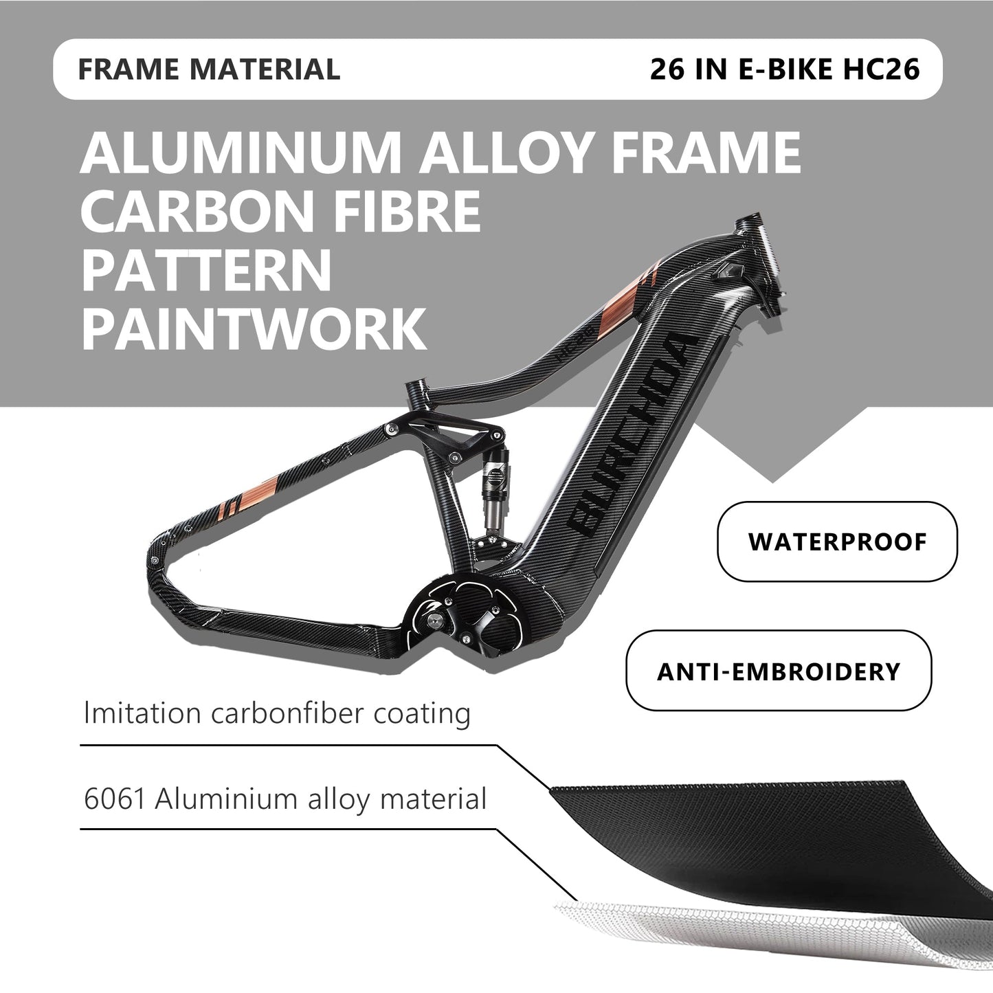 BURCHDA Electric Bike HC26