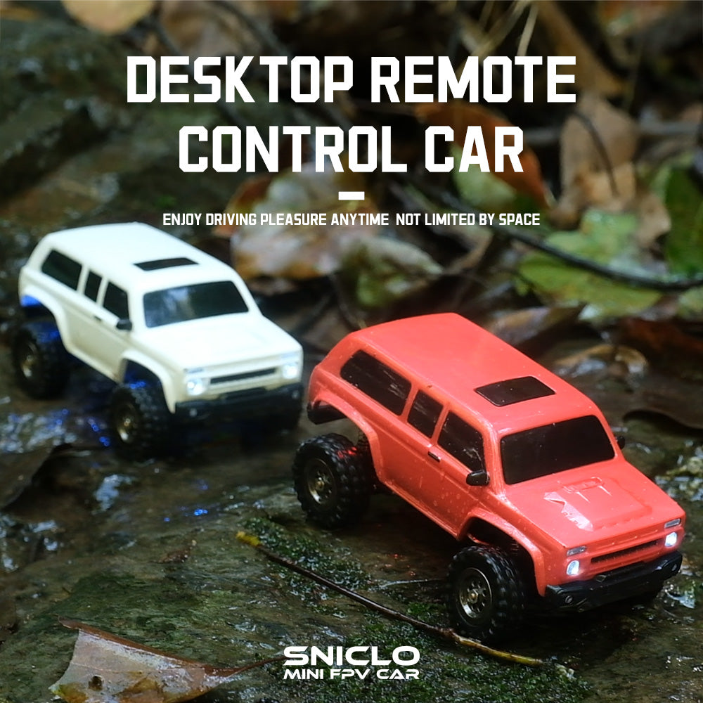 SNICLO Enano Niva 1:43 8031 RC Off-Road Vehicle Simulated Lighting Climbing FPV Goggle Toy Car