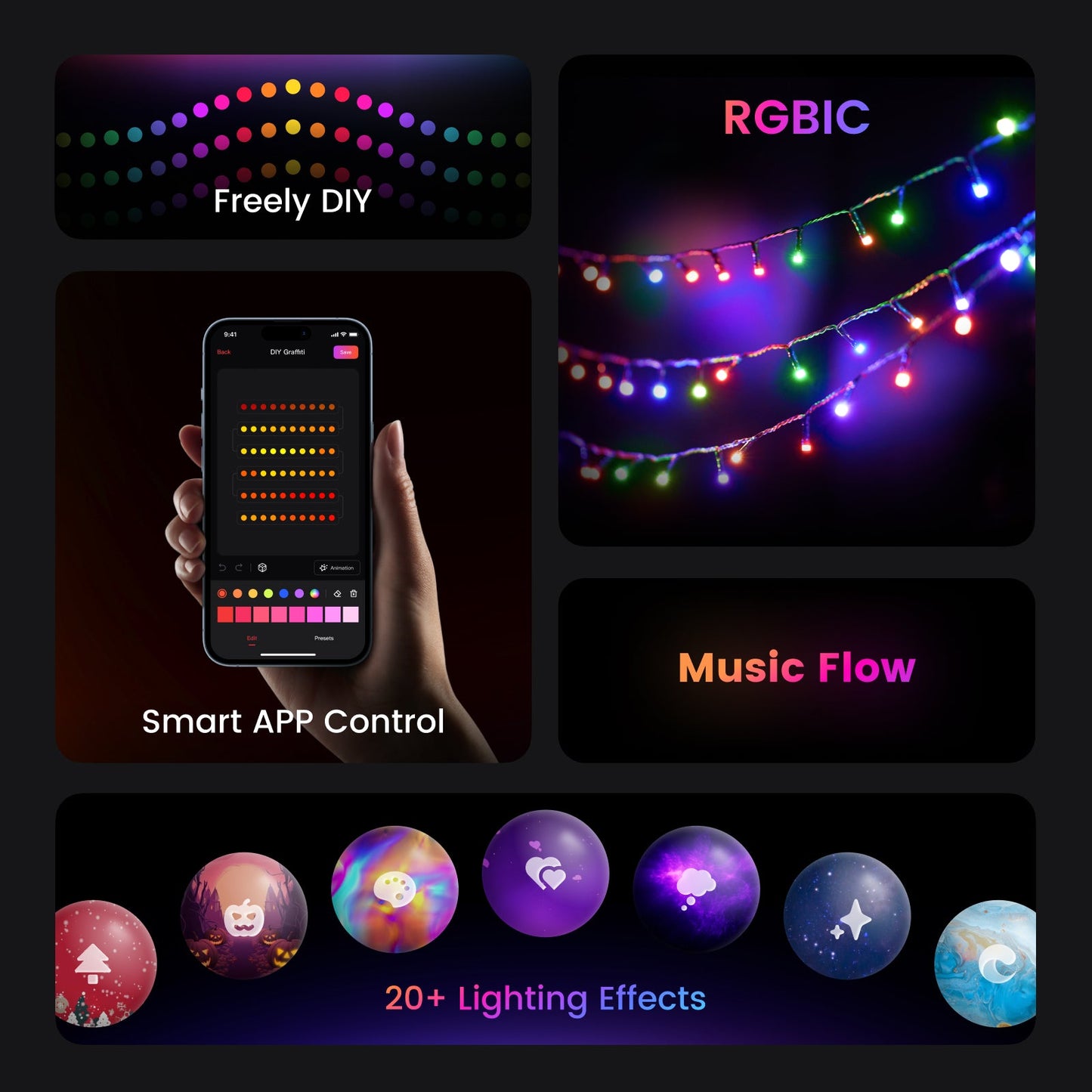 Yeelight Christmas String Lights