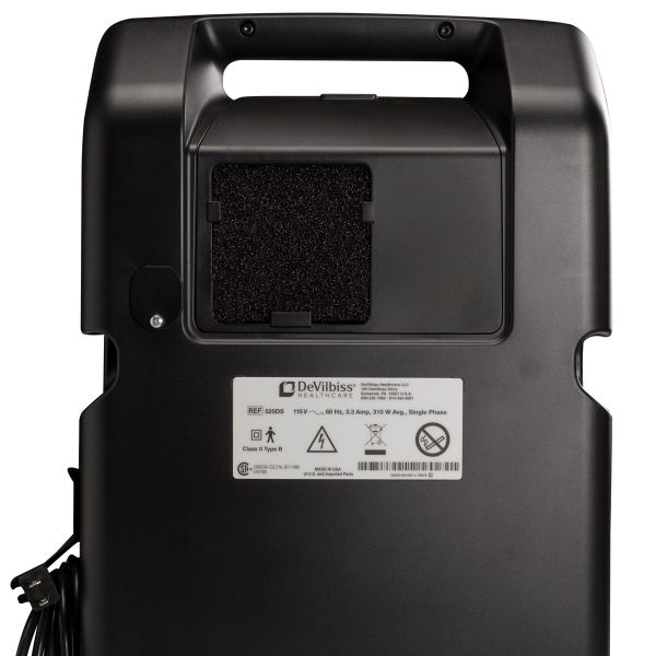 DeVilbiss Oxygen 525DS Oxygen Concentrator Bundle - 5 LPM