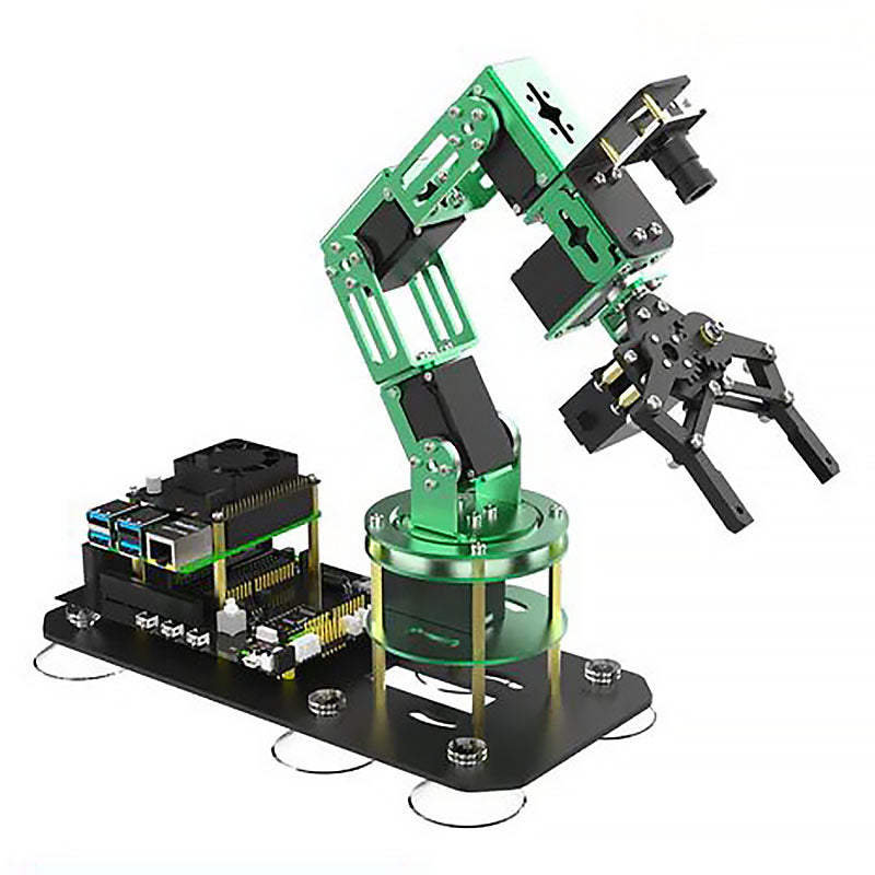 Yahboom DOFBOT AI Vision Robotic Arm ROS STEM Education Python Programming Robot for Raspberry Pi 4B 8GB/4GB