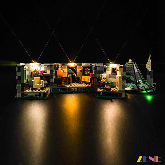 Kit de iluminación para LEGO Cabaña de Hagrid Una visita inesperada n.° 76428 Harry Potter