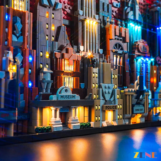 Kit de iluminación para LEGO Batman Gotham City n.° 76271: La serie animada