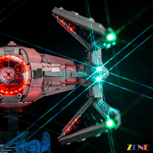 Kit de iluminación para el caza TIE Intercept de LEGO UCS n.° 75382 de Star Wars