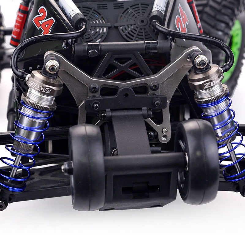 ZD Racing DBX 10 1/10 4WD 2.4G Camión de desierto sin escobillas de alta velocidad 80 km/h Coche todoterreno RC de juguete