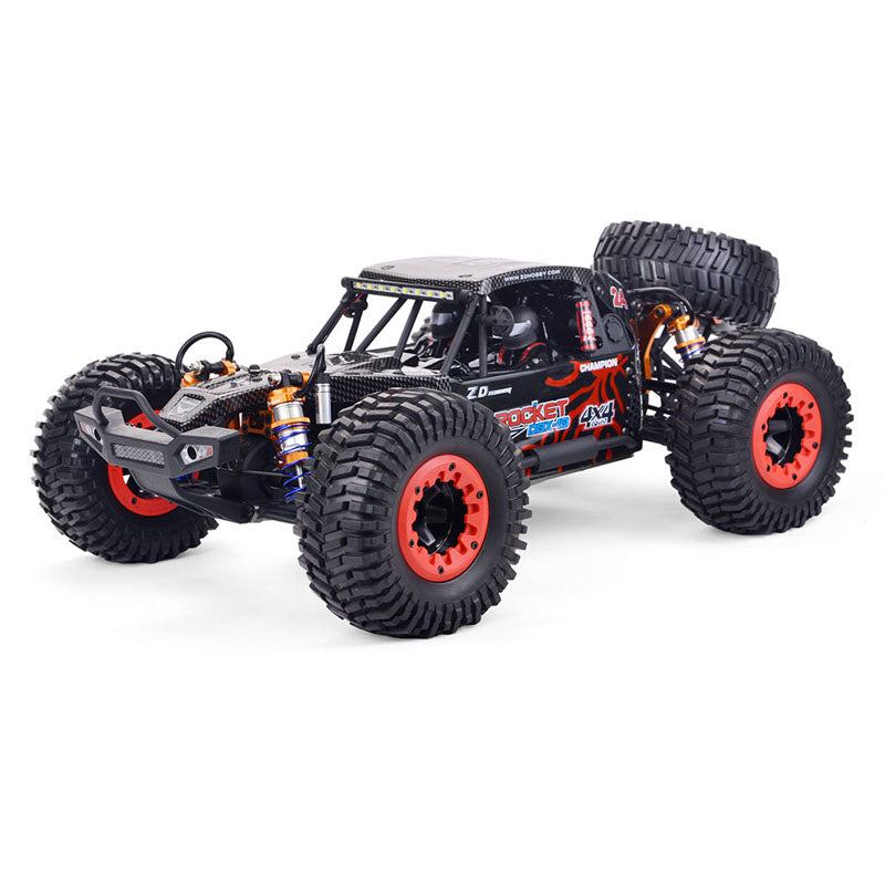 ZD Racing DBX 10 1/10 4WD 2.4G Camión de desierto sin escobillas de alta velocidad 80 km/h Coche todoterreno RC de juguete