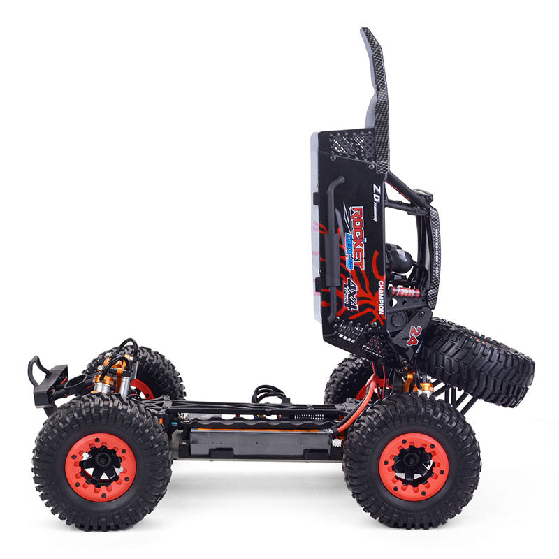 ZD Racing DBX 10 1/10 4WD 2.4G Camión de desierto sin escobillas de alta velocidad 80 km/h Coche todoterreno RC de juguete