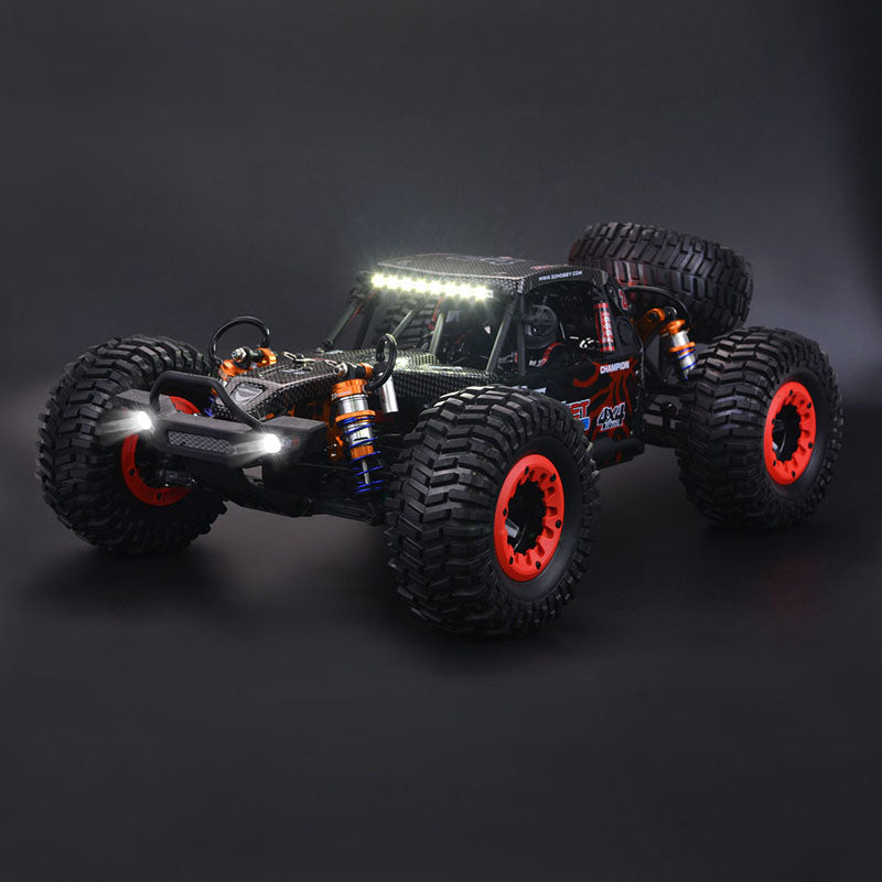 ZD Racing DBX 10 1/10 4WD 2.4G Camión de desierto sin escobillas de alta velocidad 80 km/h Coche todoterreno RC de juguete