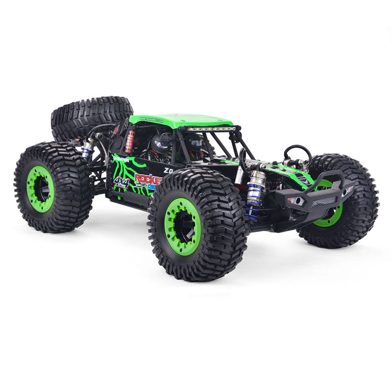 ZD Racing DBX 10 1/10 4WD 2.4G Camión de desierto sin escobillas de alta velocidad 80 km/h Coche todoterreno RC de juguete