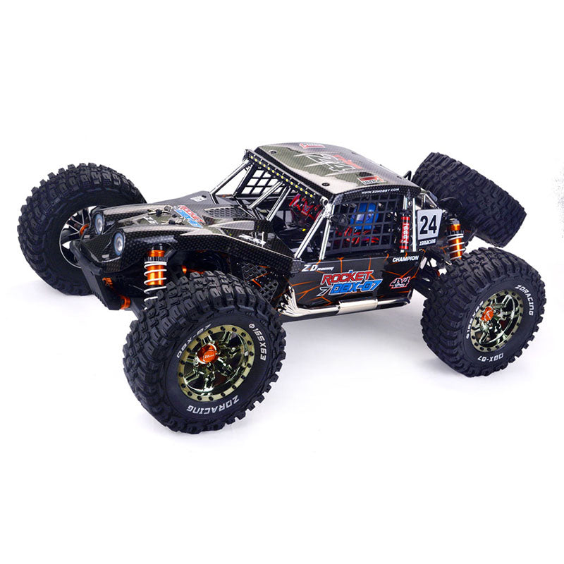 ZD Racing DBX 07 1/7 4WD 80km/h Brushless RC Car 6S Desert Monster Off-Road Truck RTR/KIT Frame RC Racing