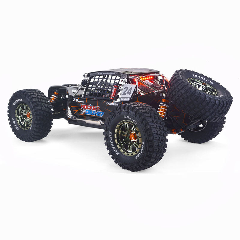 ZD Racing DBX 07 1/7 4WD 80km/h Brushless RC Car 6S Desert Monster Off-Road Truck RTR/KIT Frame RC Racing