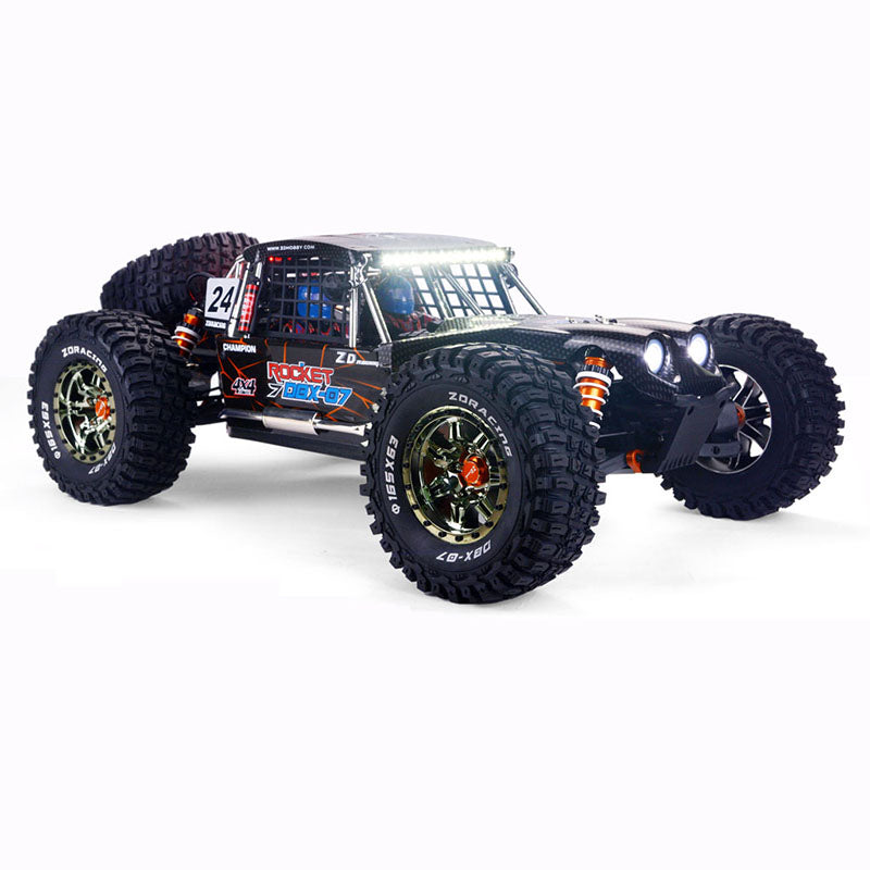 ZD Racing DBX 07 1/7 4WD 80km/h Brushless RC Car 6S Desert Monster Off-Road Truck RTR/KIT Frame RC Racing