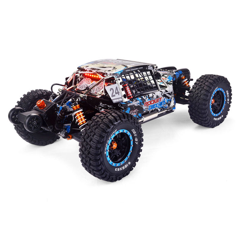 ZD Racing DBX 07 1/7 4WD 80km/h Brushless RC Car 6S Desert Monster Off-Road Truck RTR/KIT Frame RC Racing