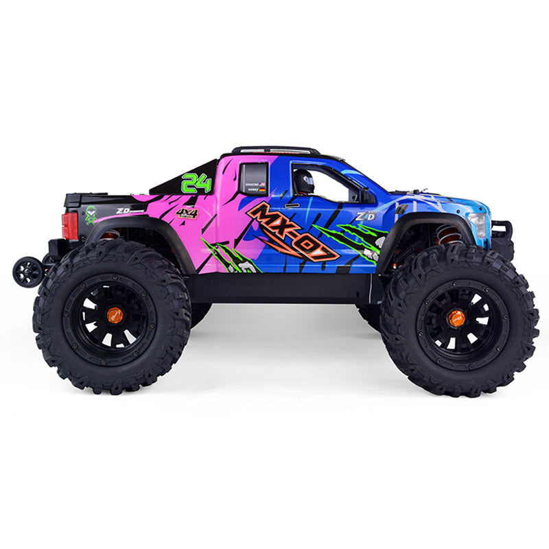 ZD Racing MX 07 1/7 4WD RC Car 8S Brushless Monster Truck Buggy Off-Road High-speed 80km/h RC Racing