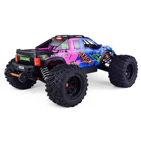 ZD Racing MX 07 1/7 4WD RC Car 8S sin escobillas Monster Truck Buggy todoterreno de alta velocidad 80 km/h RC Racing